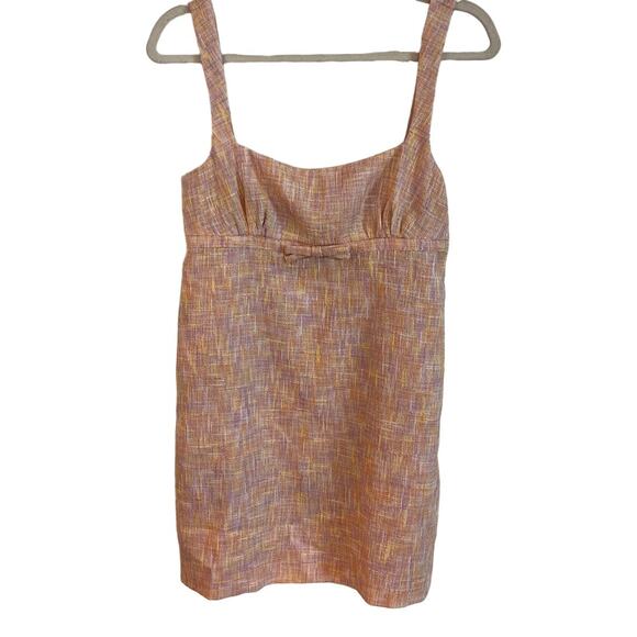 NEW Rumored Pink Tweed Summer Heights Tank Mini Dress Size 4 - Picture 1 of 8